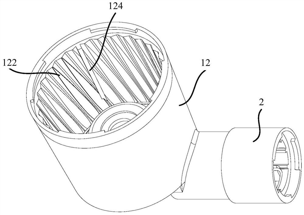 Smashing barrel and food processor