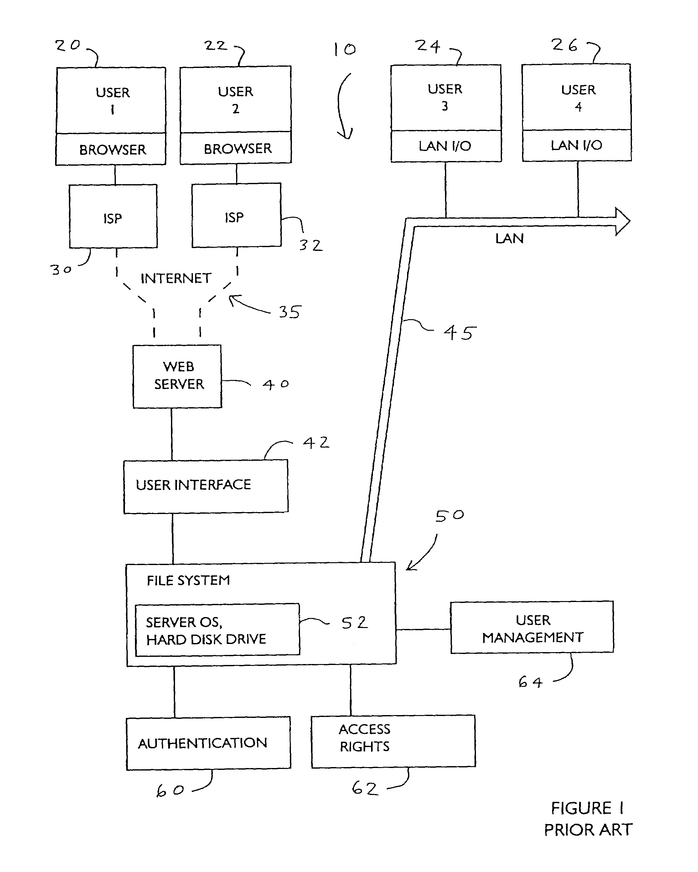 Method and apparatus for providing a web-based active virtual file system