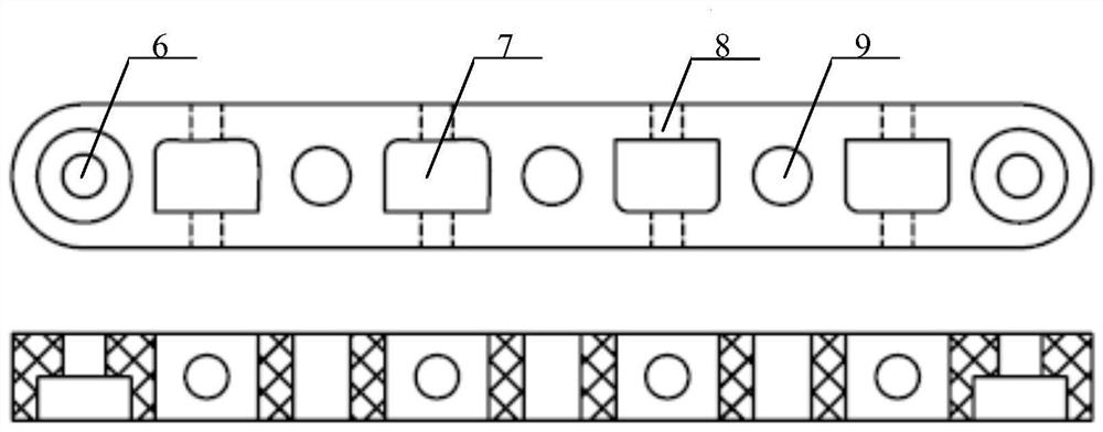 A double-pulse solid rocket motor wiring board assembly device