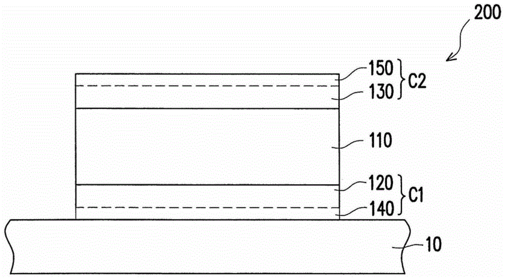 Thermoelectric thin film structure