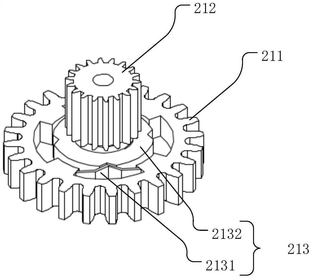 Door opening and closing device and refrigerator