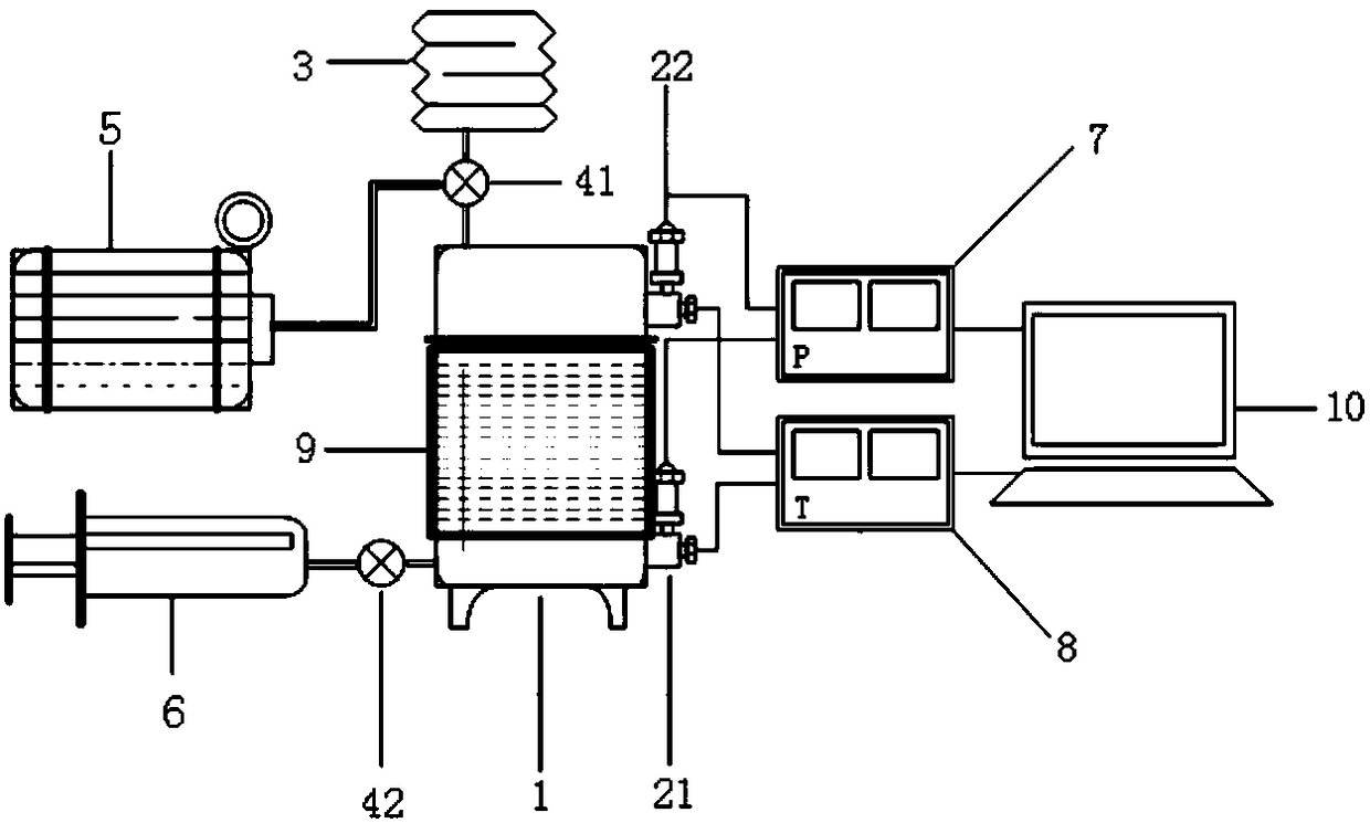 Measurement and control method of medium parameter