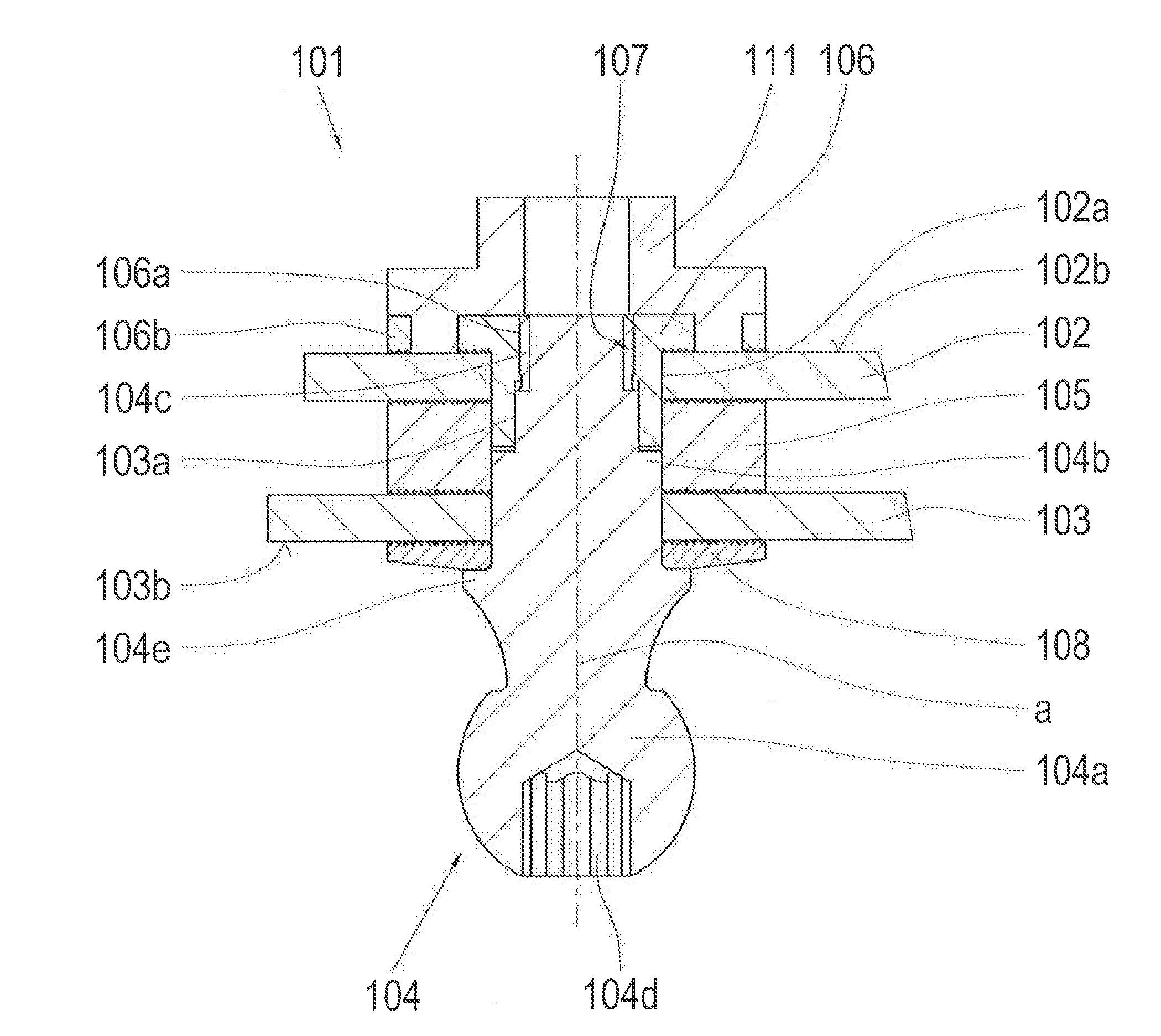 Arrangement for connecting chassis components and wheel carriers for motor vehicles
