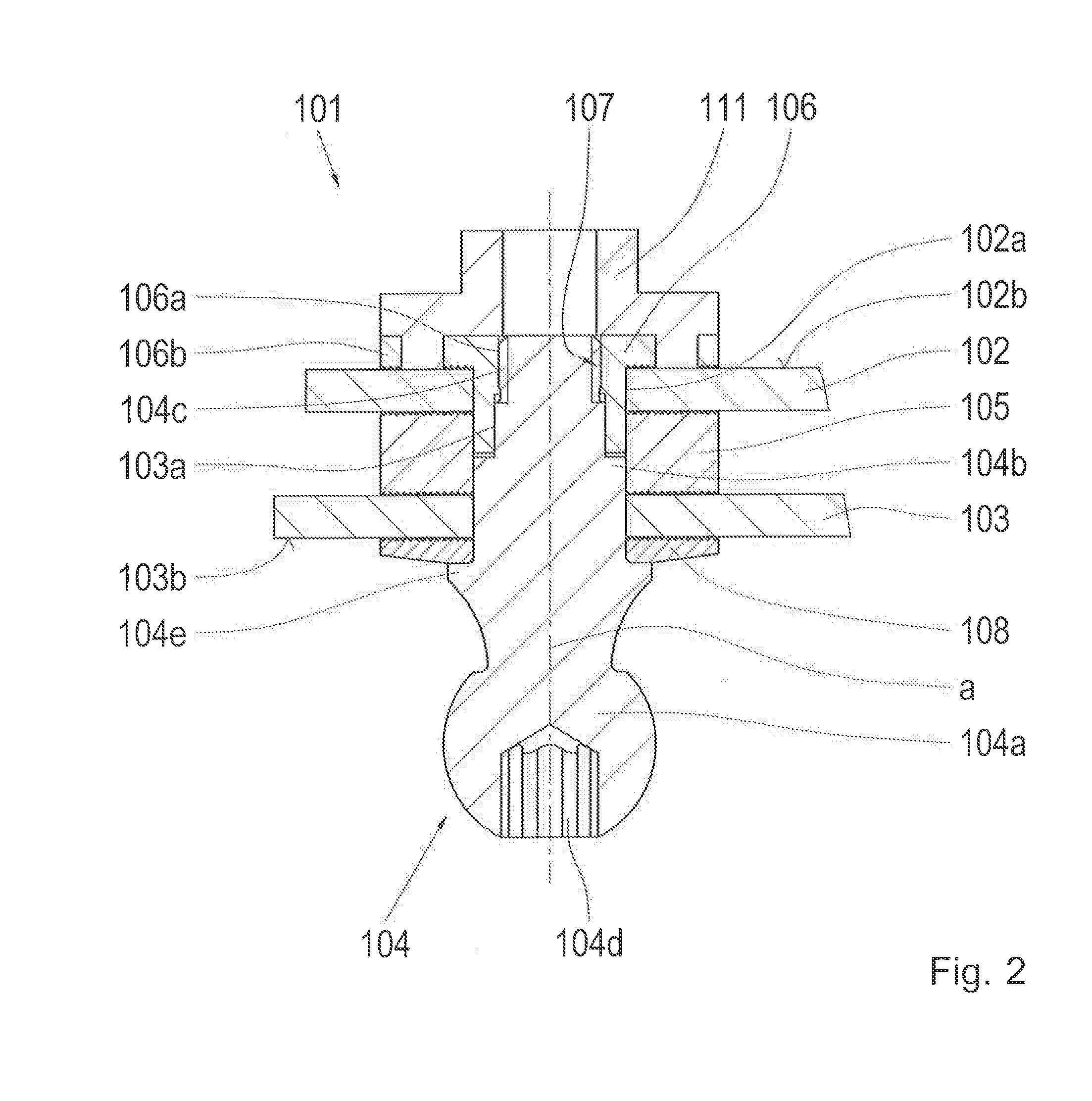 Arrangement for connecting chassis components and wheel carriers for motor vehicles