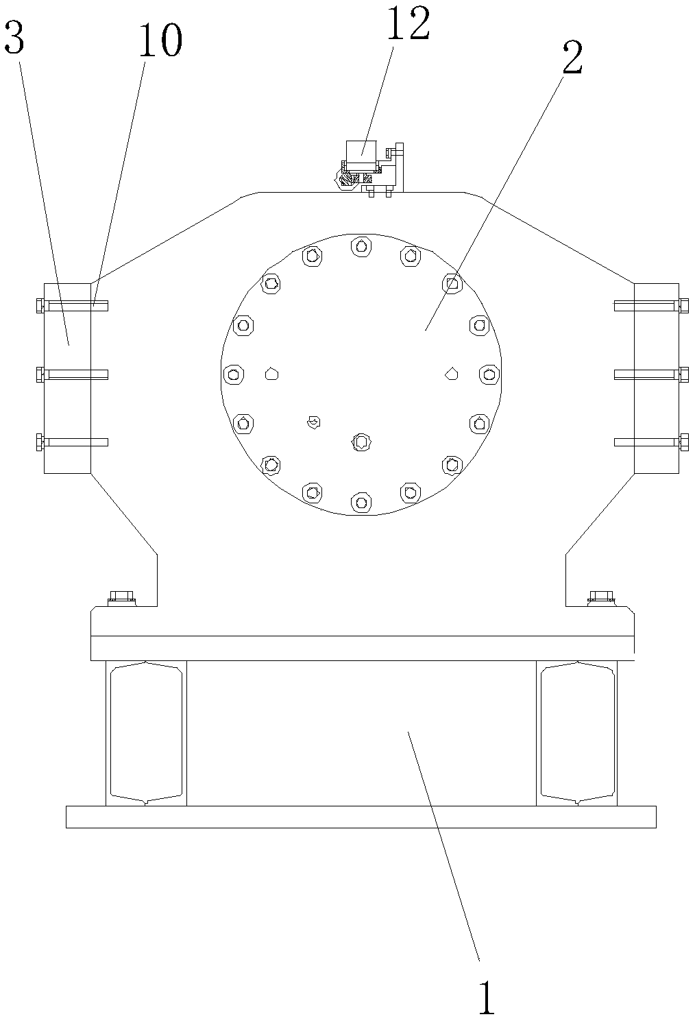 Wheel set withdrawing machine provided with clamping key structure wheel withdrawing seat capable of being used bi-directionally