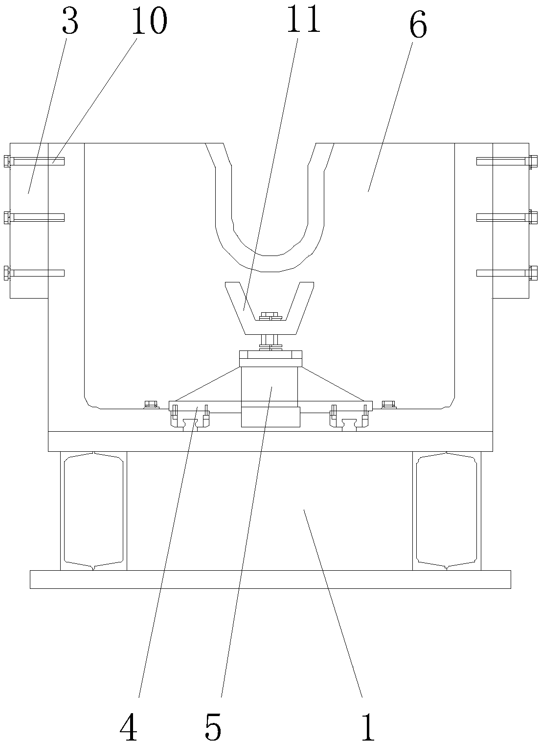 Wheel set withdrawing machine provided with clamping key structure wheel withdrawing seat capable of being used bi-directionally