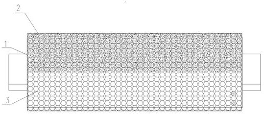 Roller composite ceramic repairing, regenerating and life-prolonging method