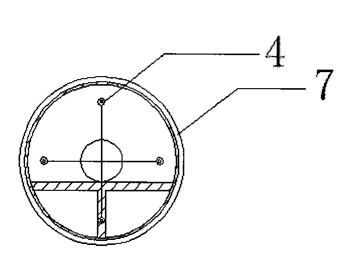 Outdoor environment temperature reduction purification method and device