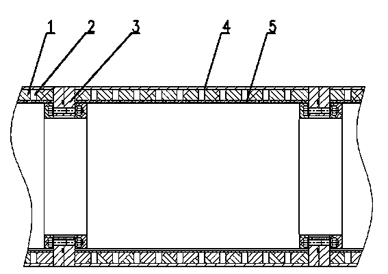 Refrigerating and cooling device of coal mine underground rescue capsule