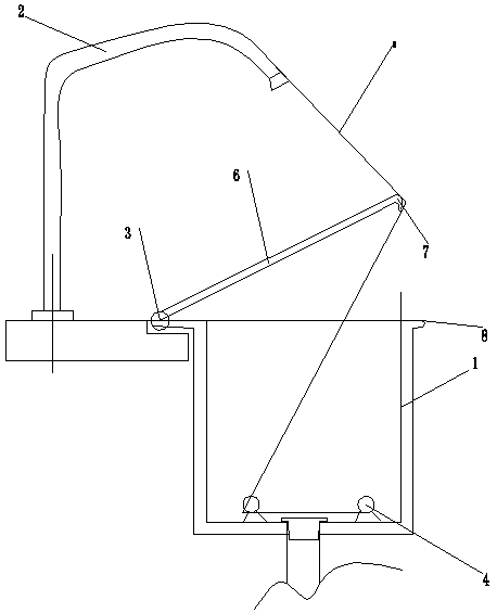 Washing dish with ratting function