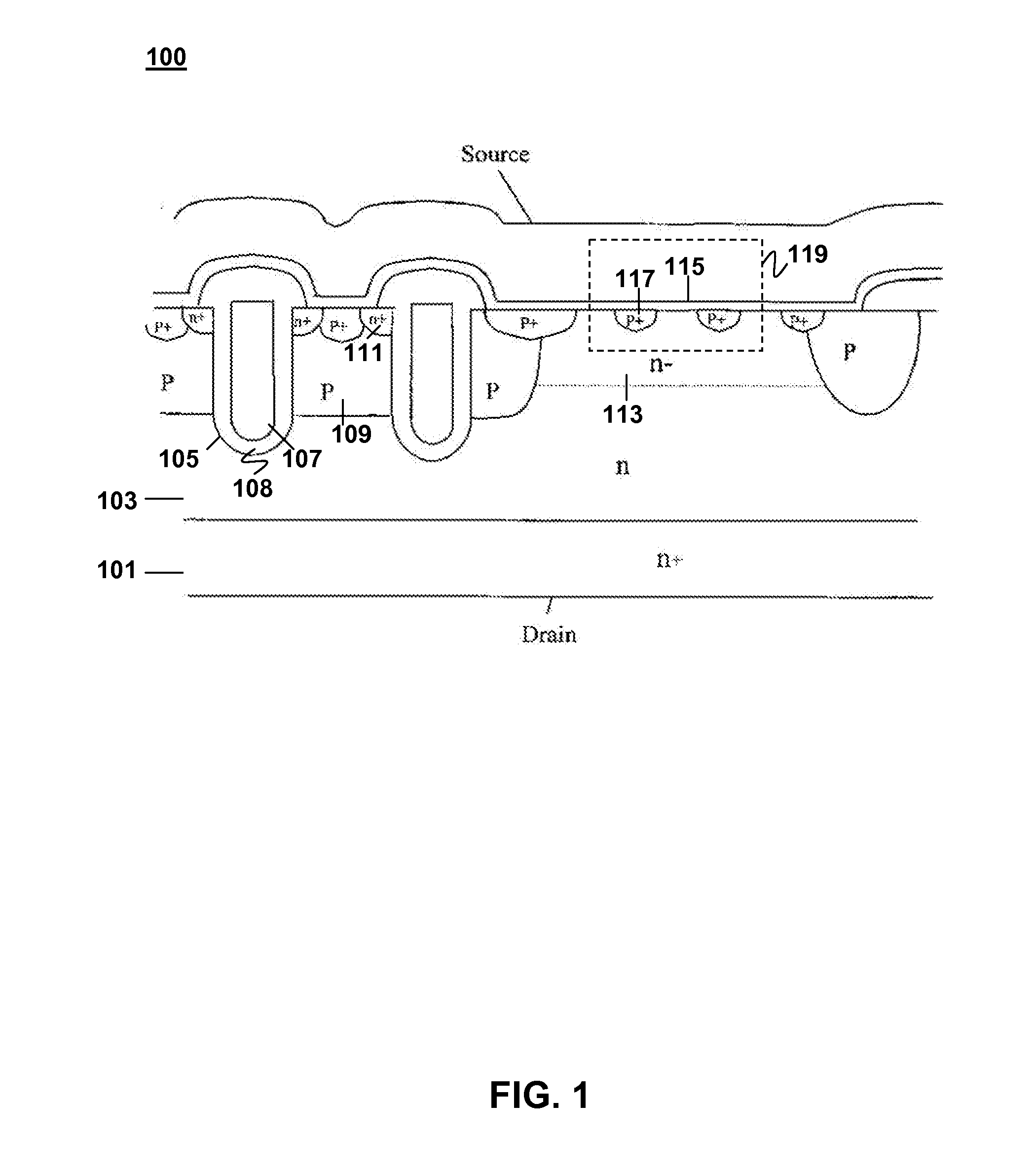 Approach to intergrate schottky in mosfet