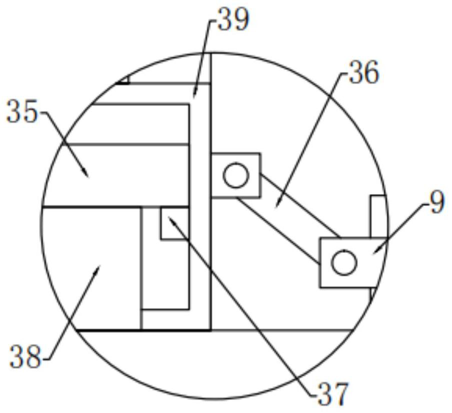 Industrial robot clamping device for palletizing articles