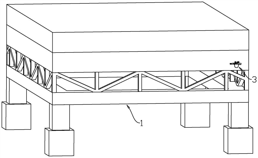 Composite floor structure