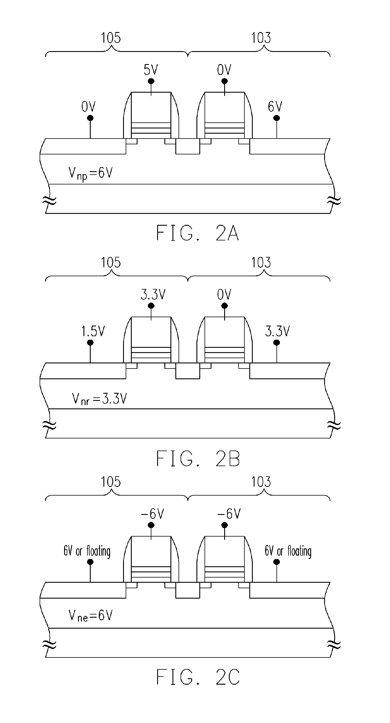 P-channel non-volatile memory and operating method thereof