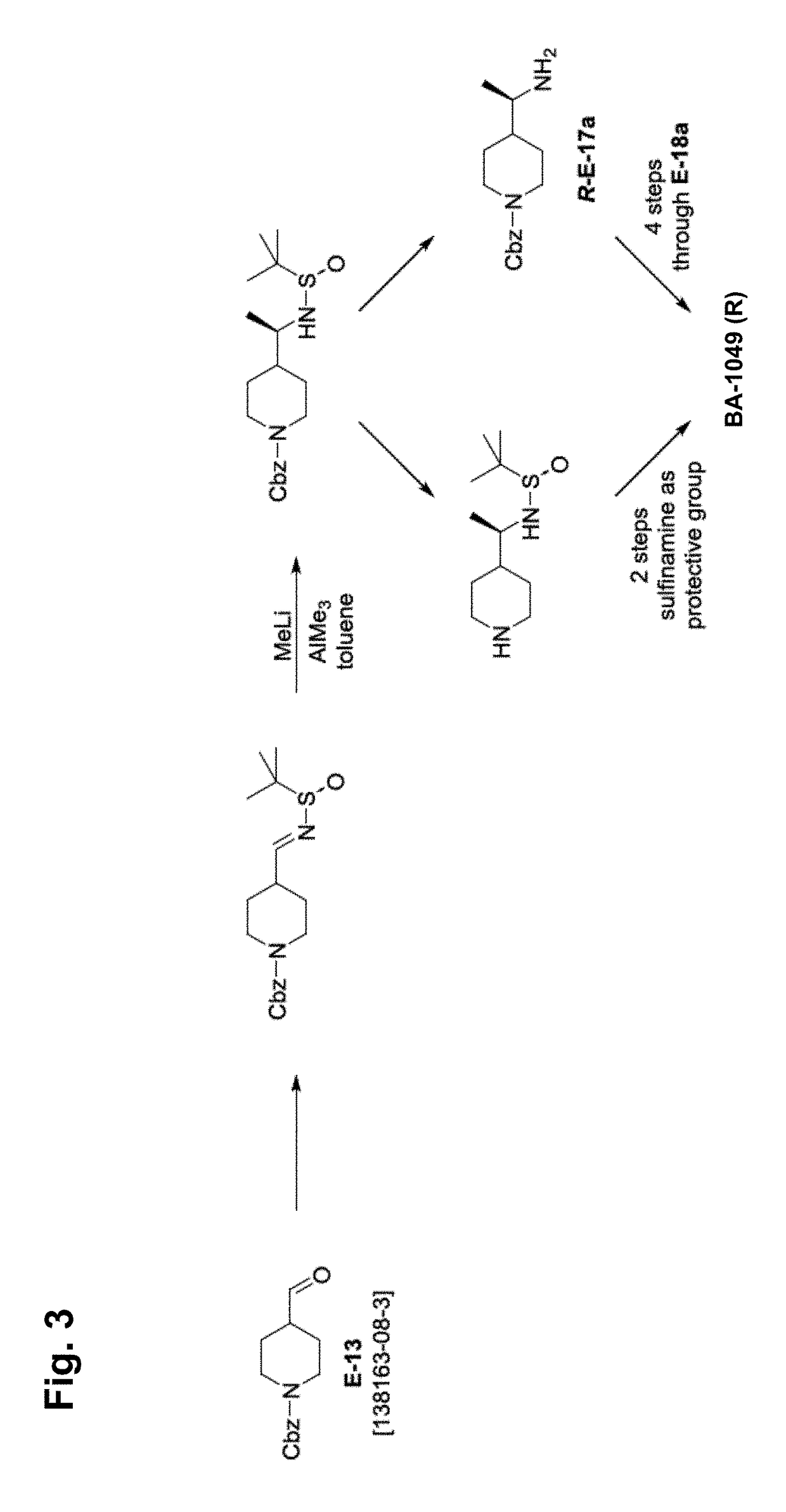 Rho kinase inhibitor ba-1049 (r) and active metabolites thereof