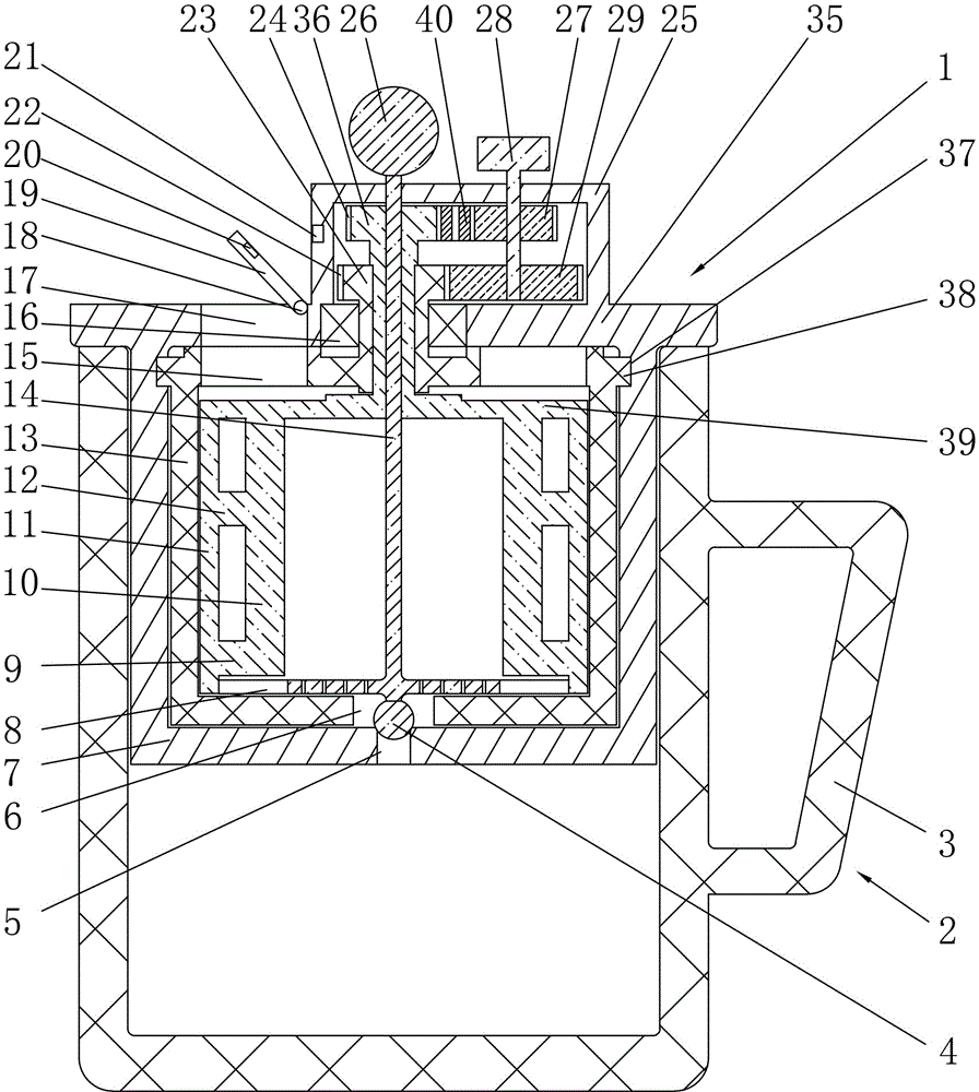 A tea cup making device