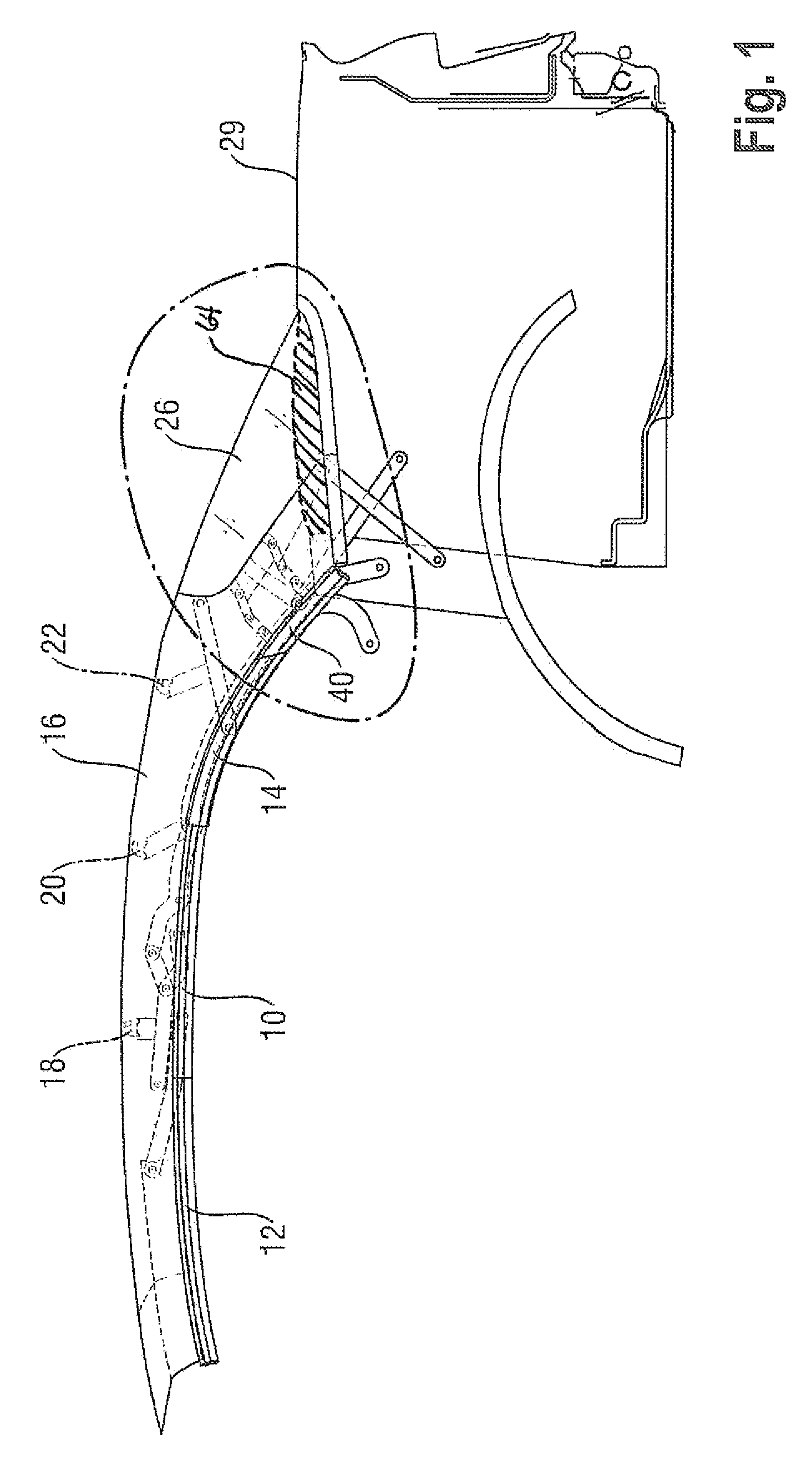 Folding top for a convertible and convertible comprising a folding top