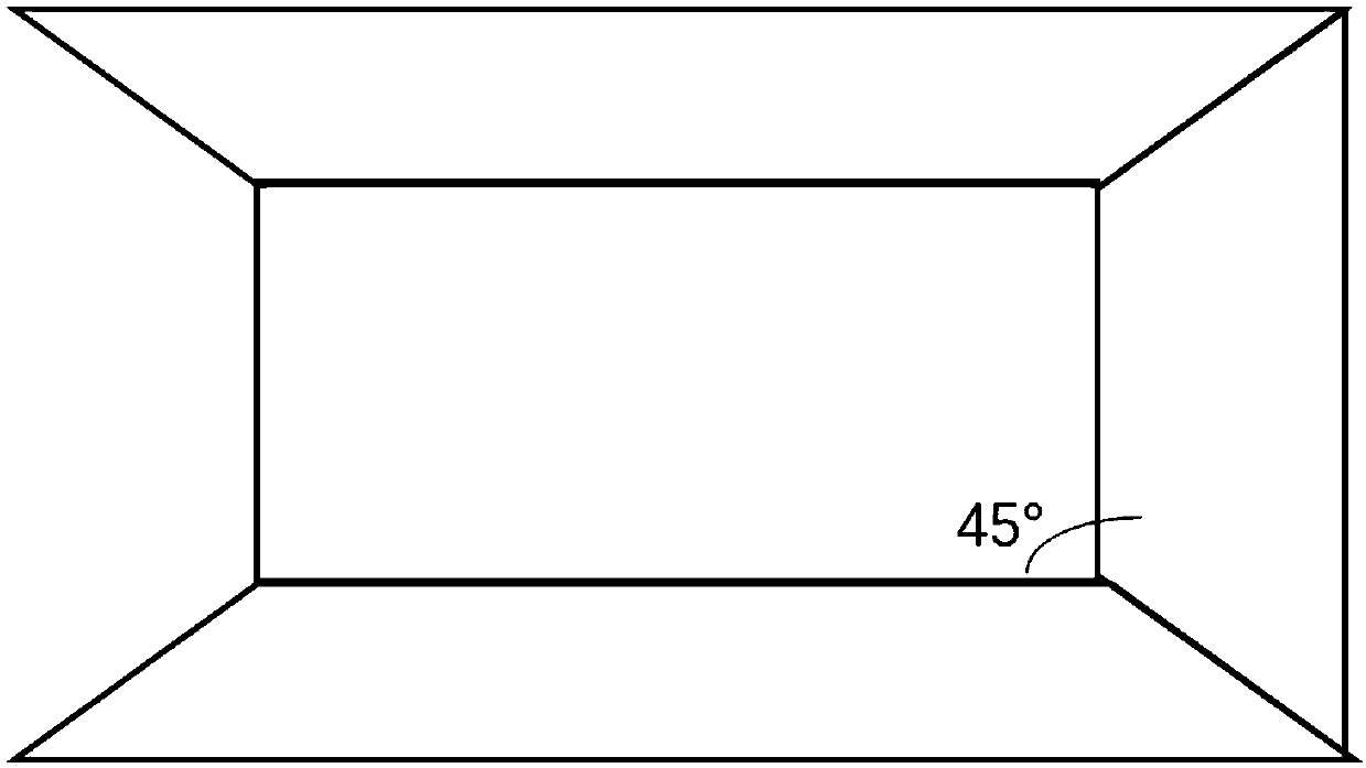 Silicon-based V-shaped groove preparation method with functions of convergence and polarization selection