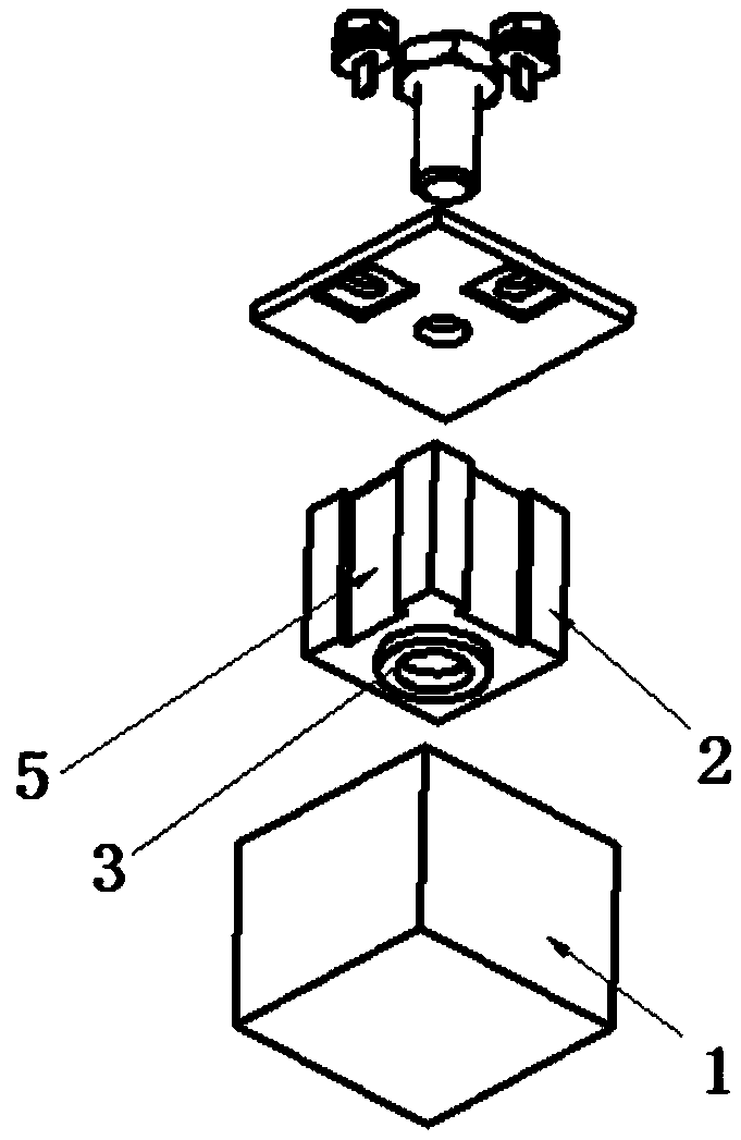 Special-shaped cavity tri-mode resonant structure and filter containing the same