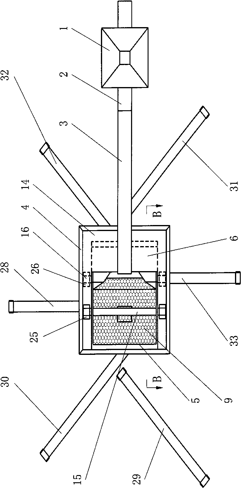 Screening device for a plurality of single grade size of rock material and screening method thereof