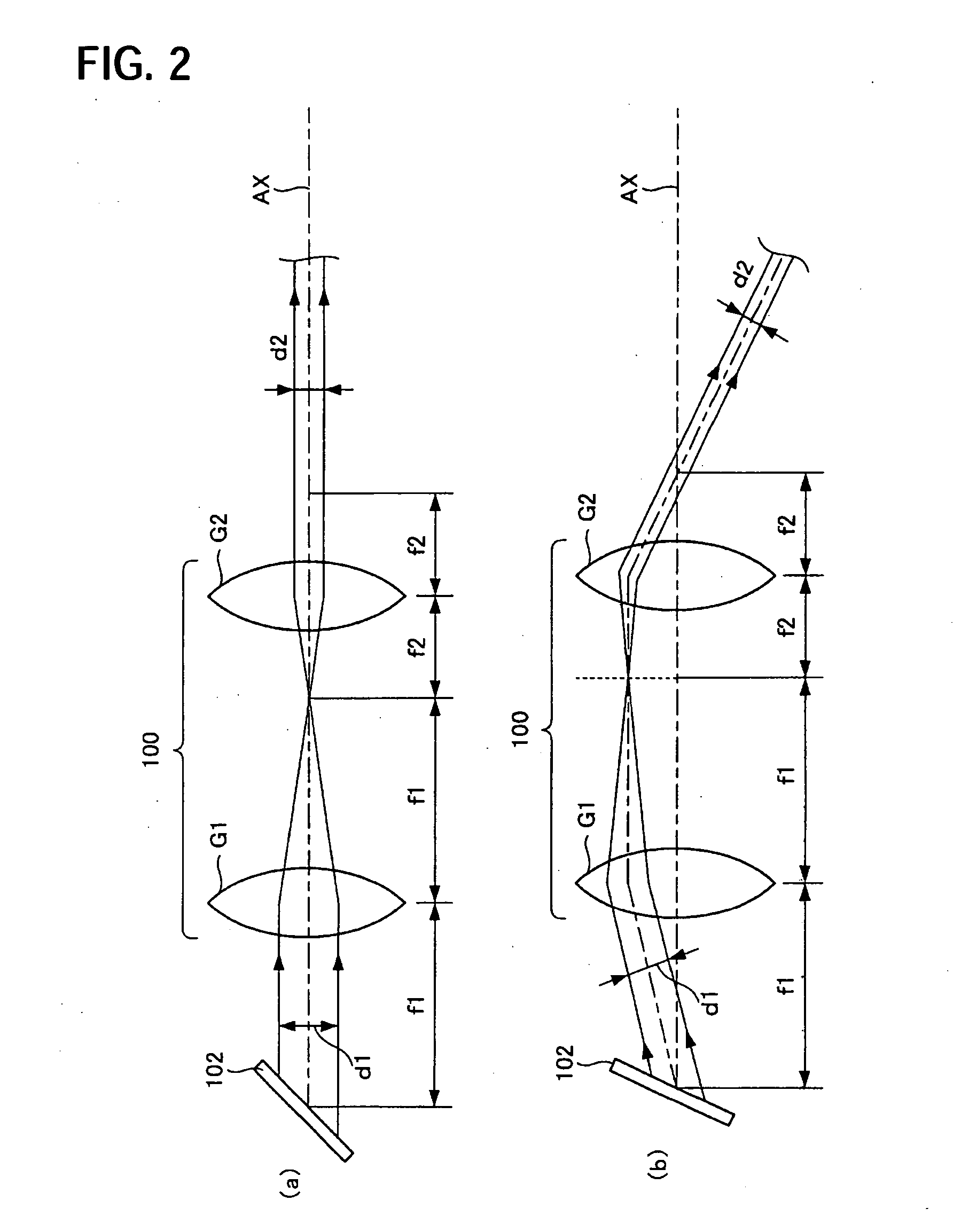 Scanning device, laser projector, and optical device