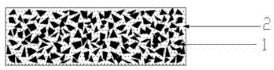 Preparing method of interface modification layer of ceramic particle enhanced metal base composite material
