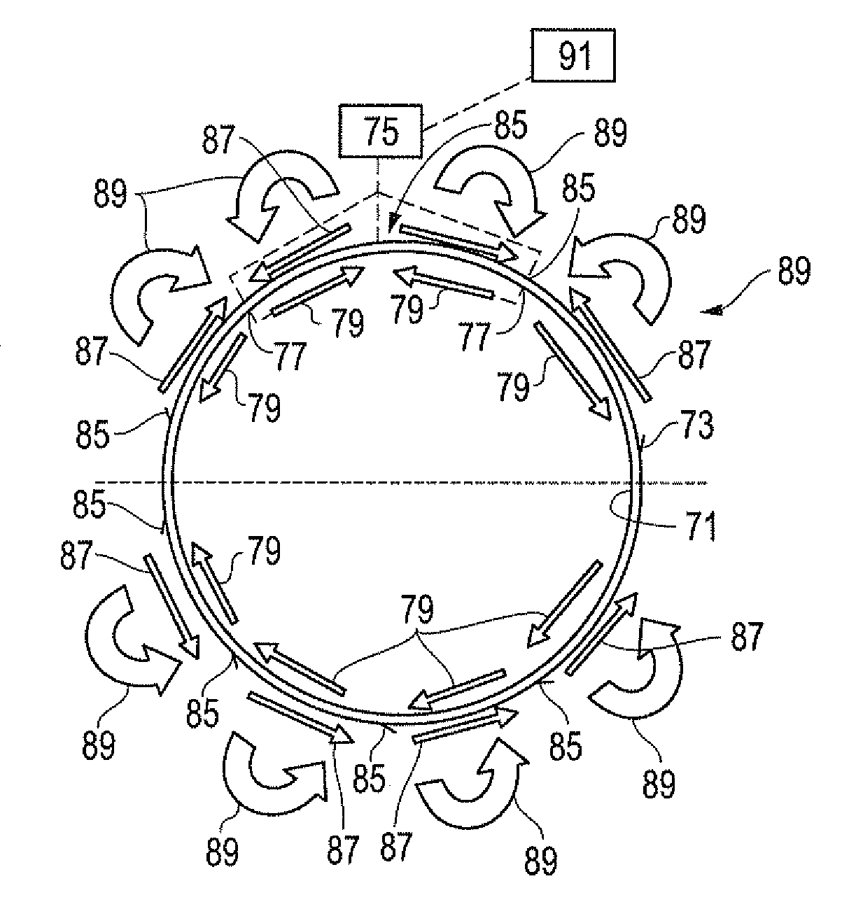 System, method and apparatus for fluidic effectors for enhanced fluid flow mixing