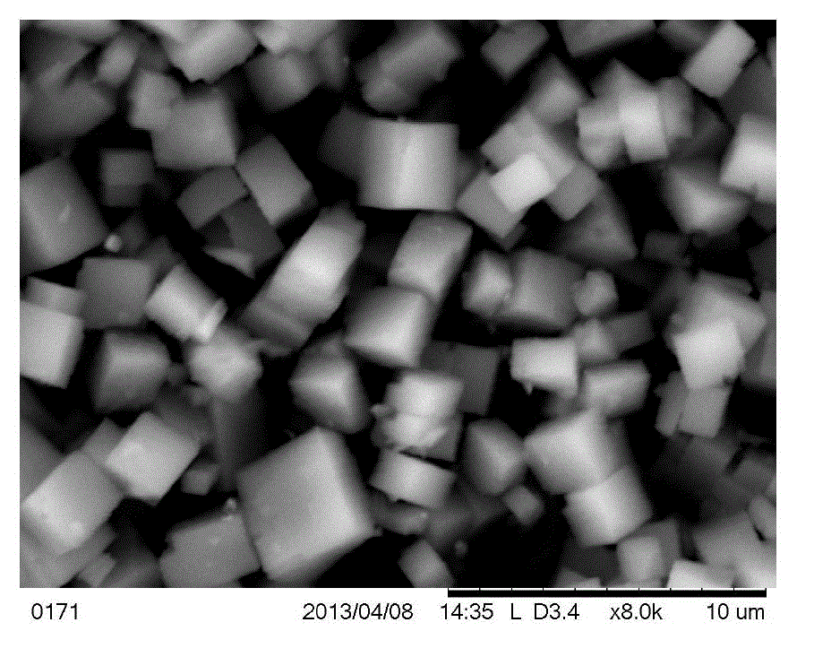 Preparation method of small-crystal-grain SAPO-34 molecular sieve