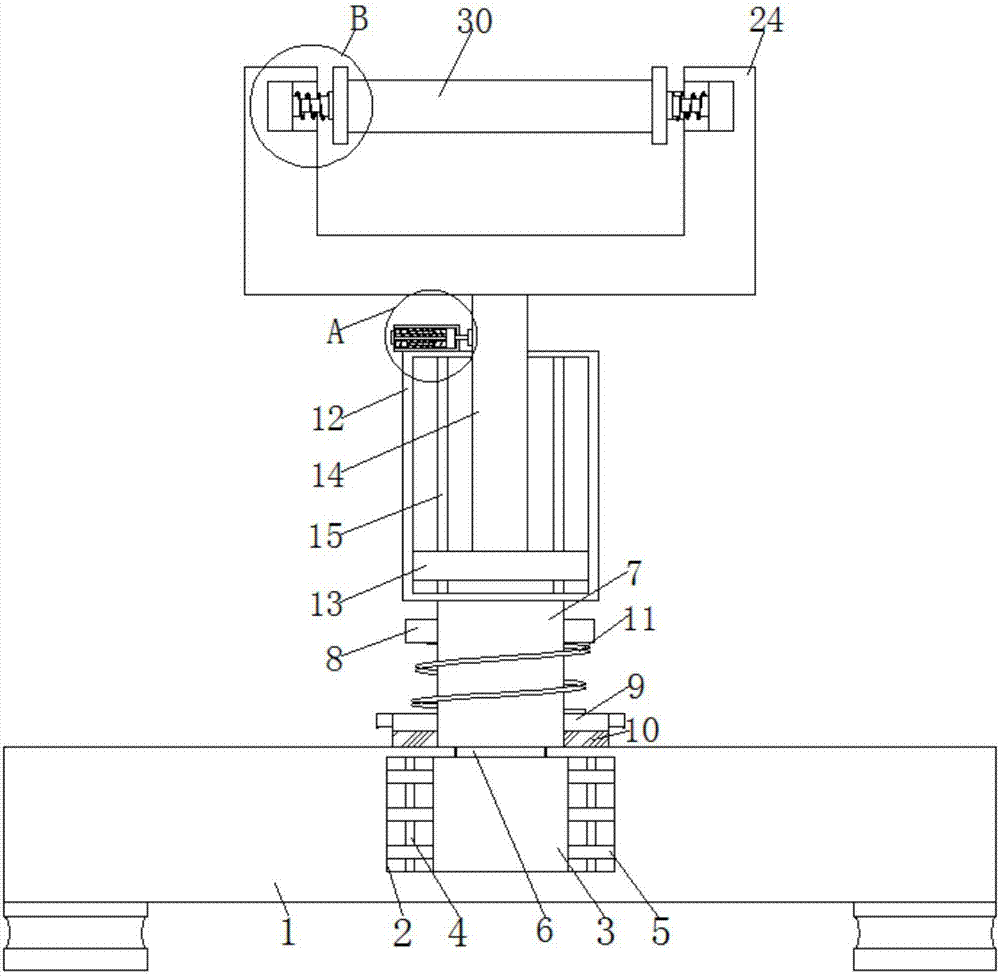 Spinning equipment facilitating winding wheel adjustment