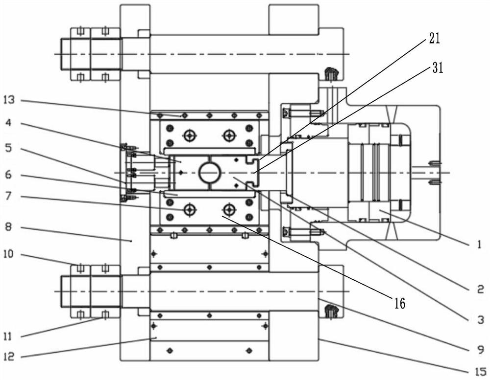 Low-oil-pressure bar rapid automatic cut-off machine