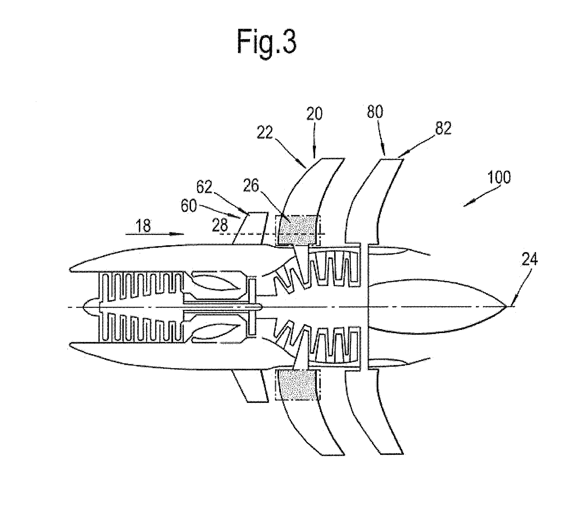 Aircraft propulsion system and a method of controlling the same