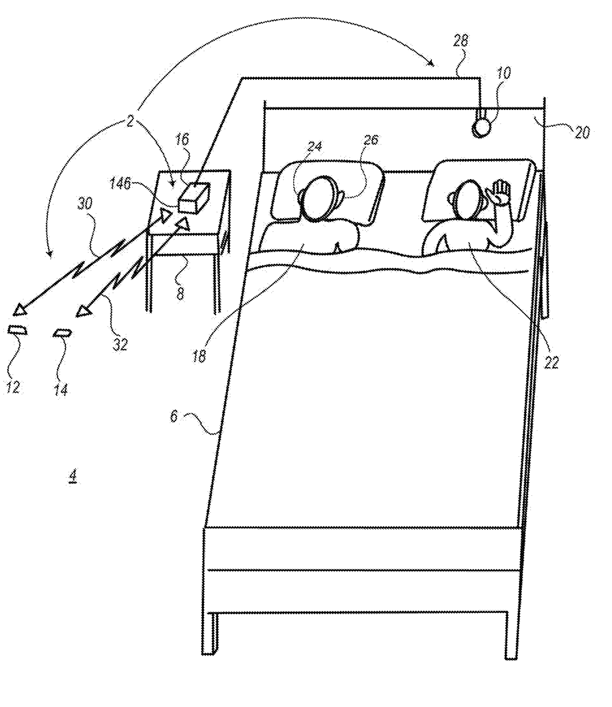 Snoring active noise-cancellation, masking, and suppression