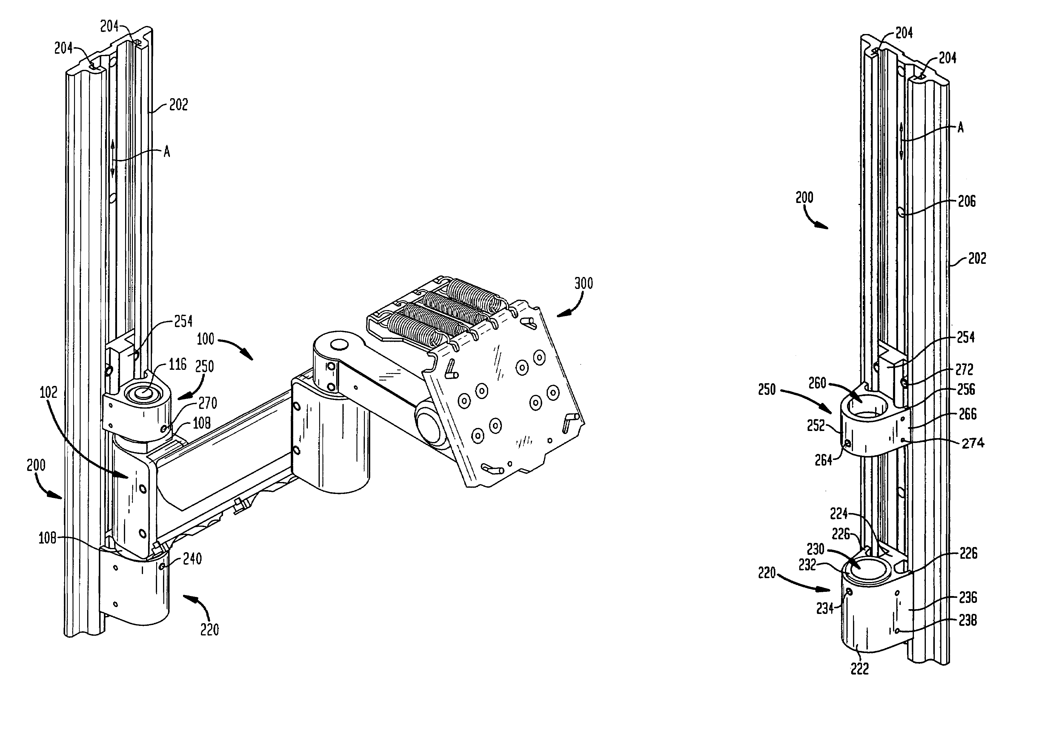 Rail mounting apparatus for electronic device