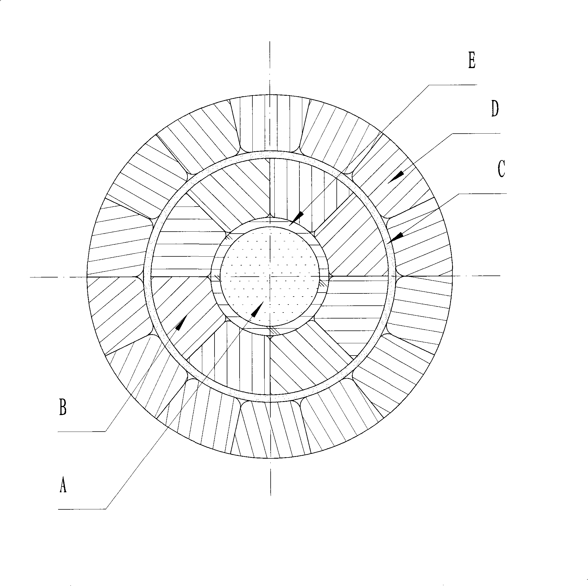Method for deicing aerial power line with load