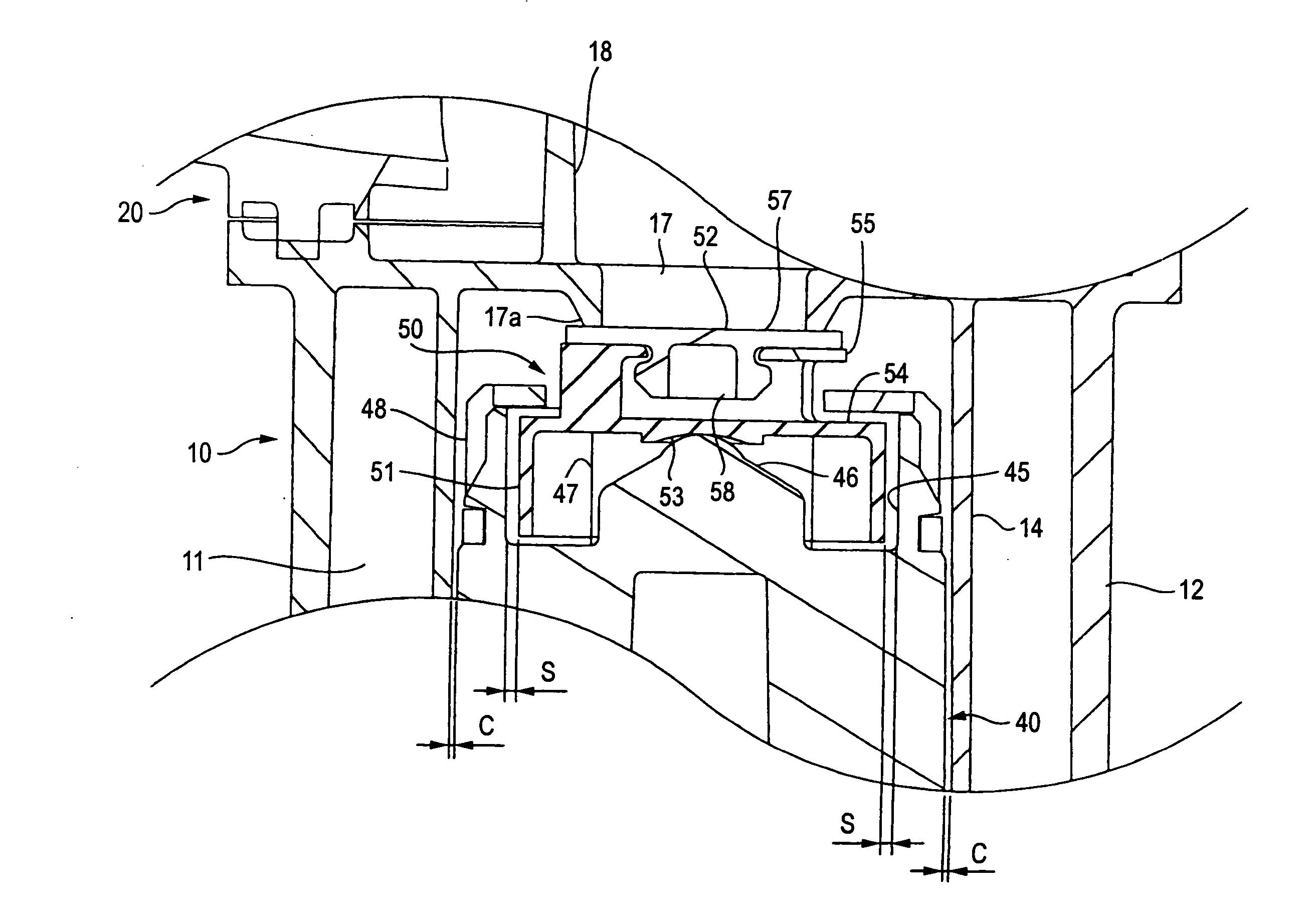 Liquid shutoff valve gear