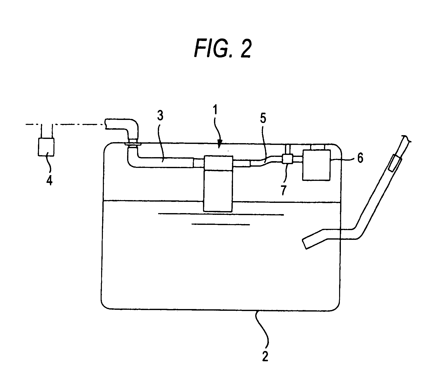 Liquid shutoff valve gear