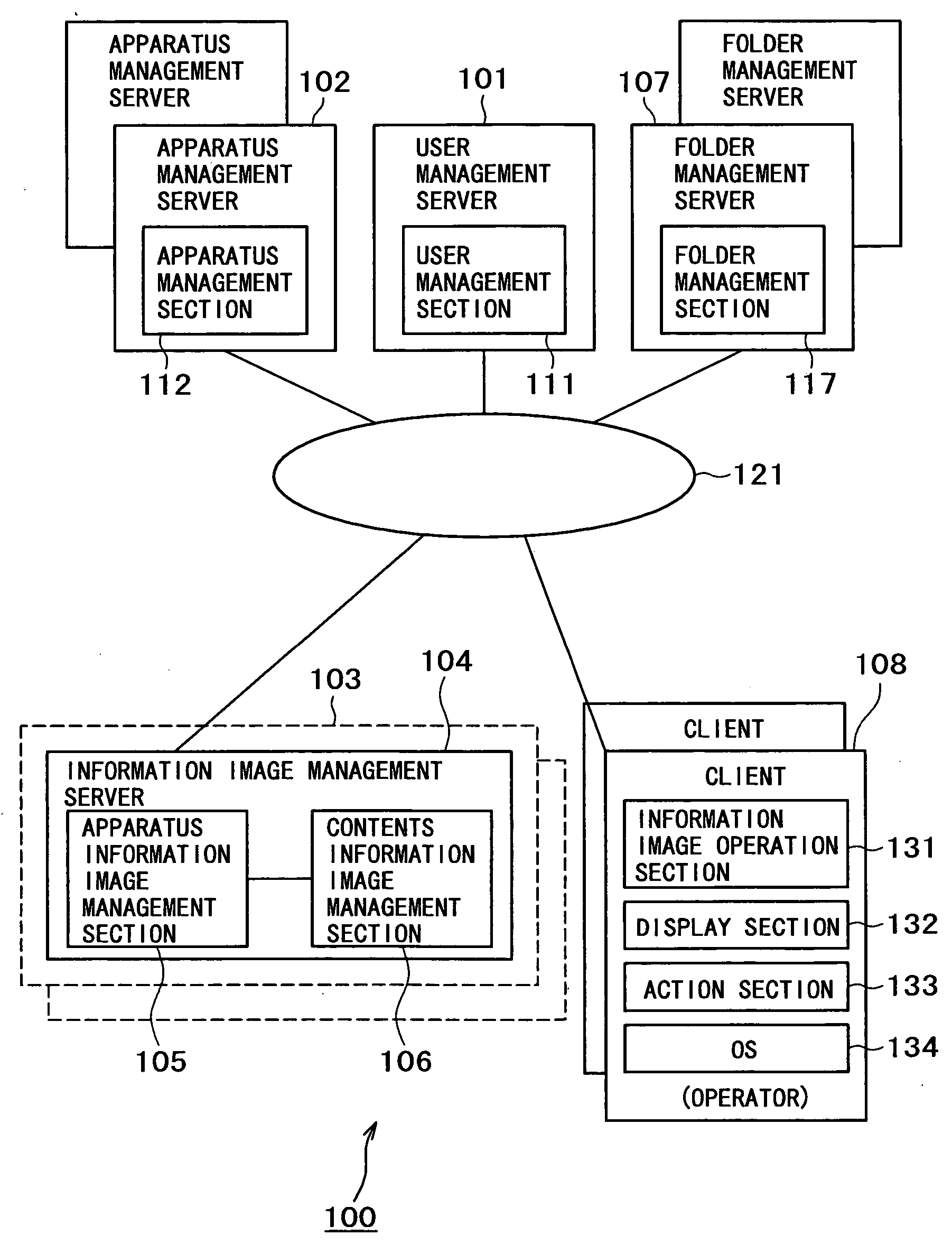 Information image utilization system, information image management server, information image management method, device information image, program, and recording medium