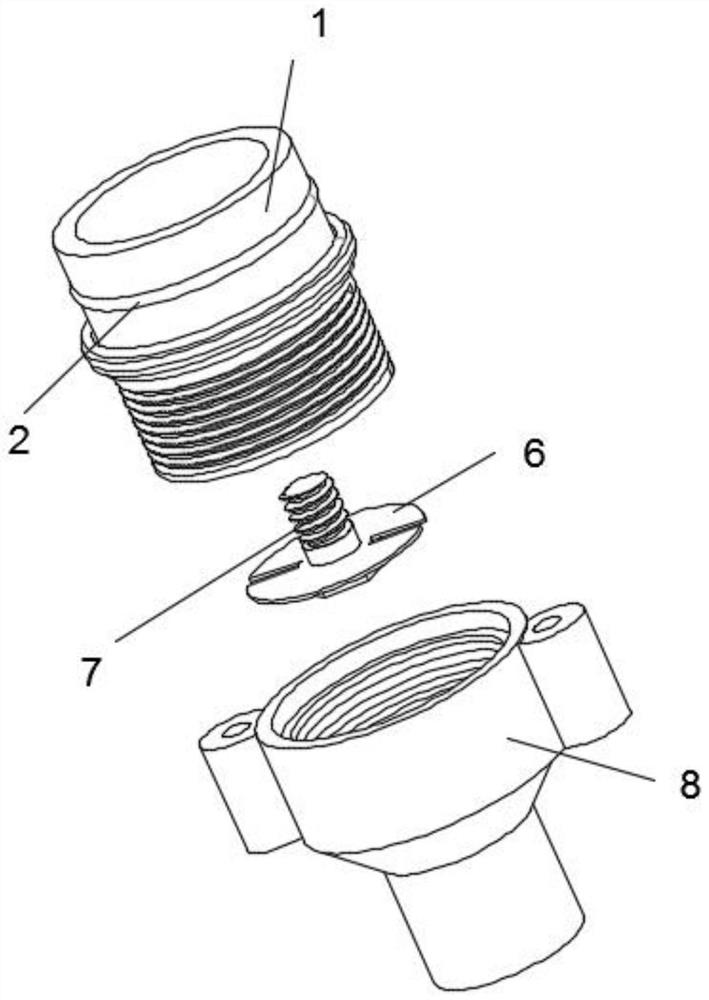 Check valve and novel fuel cell stack using same