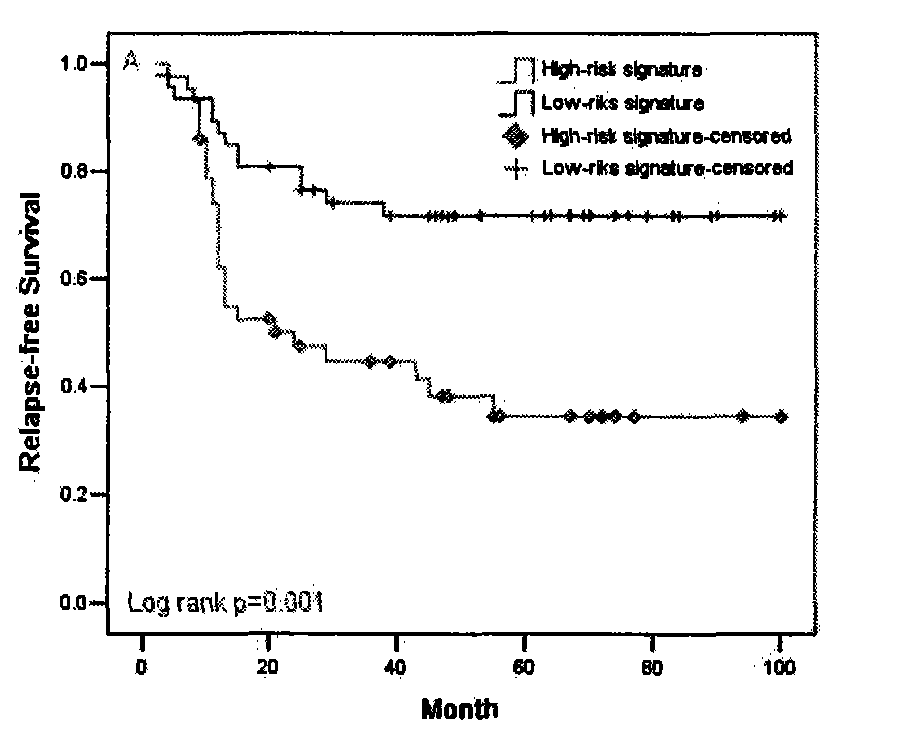MicroRNA (ribonucleic acid) specific expression profile and application thereof
