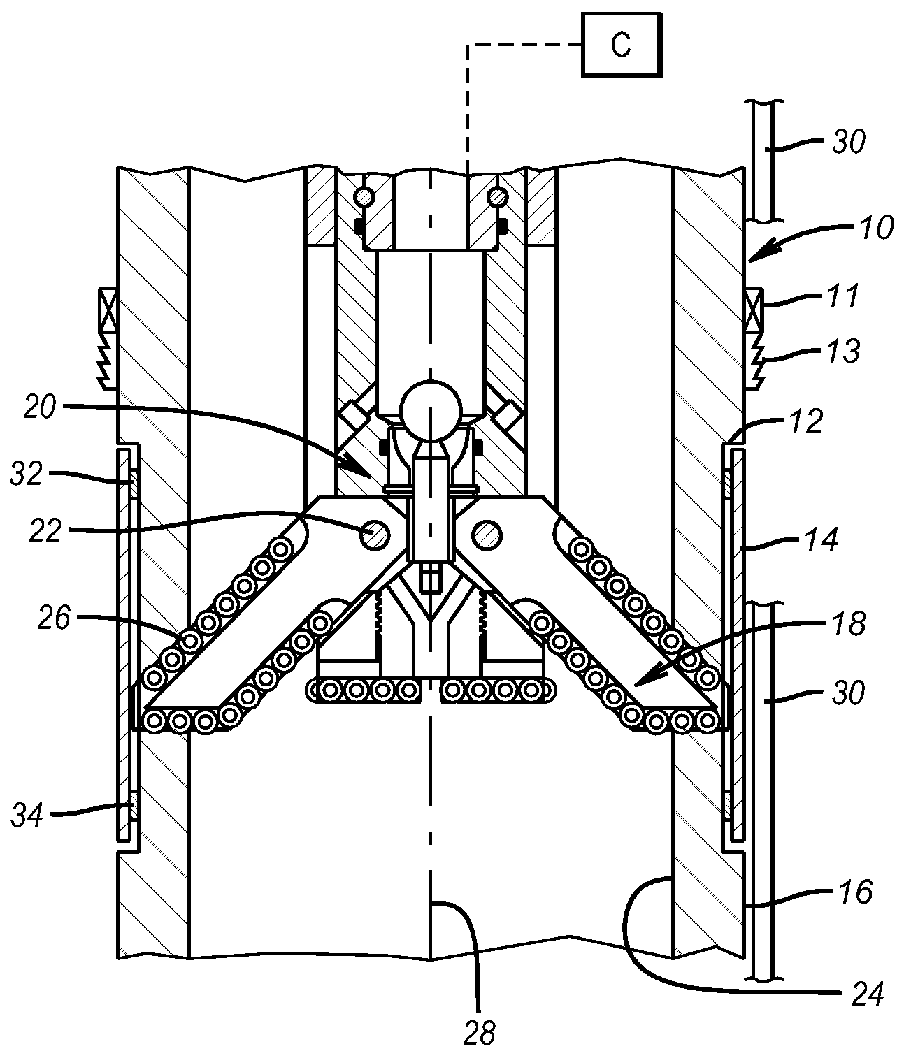 Subterranean Tubular Cutter with Depth of Cut Feature