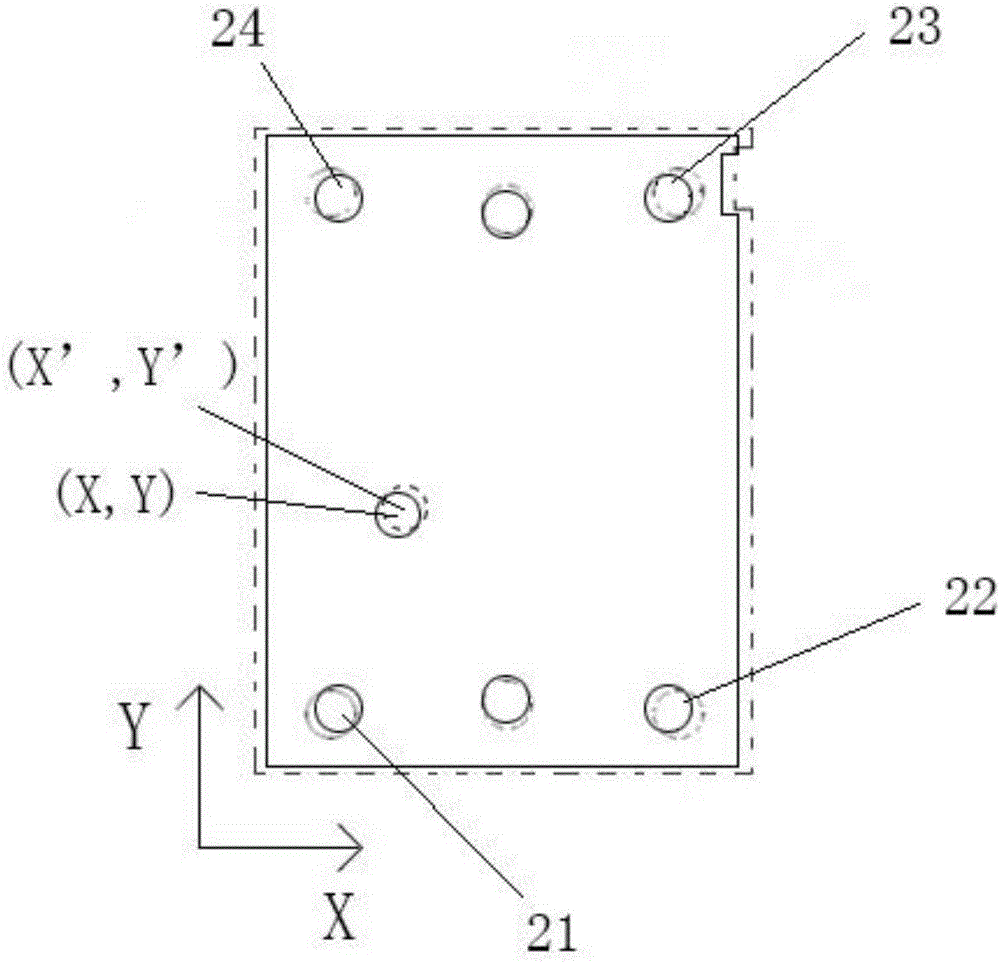 Method for calibrating drill hole of circuit board