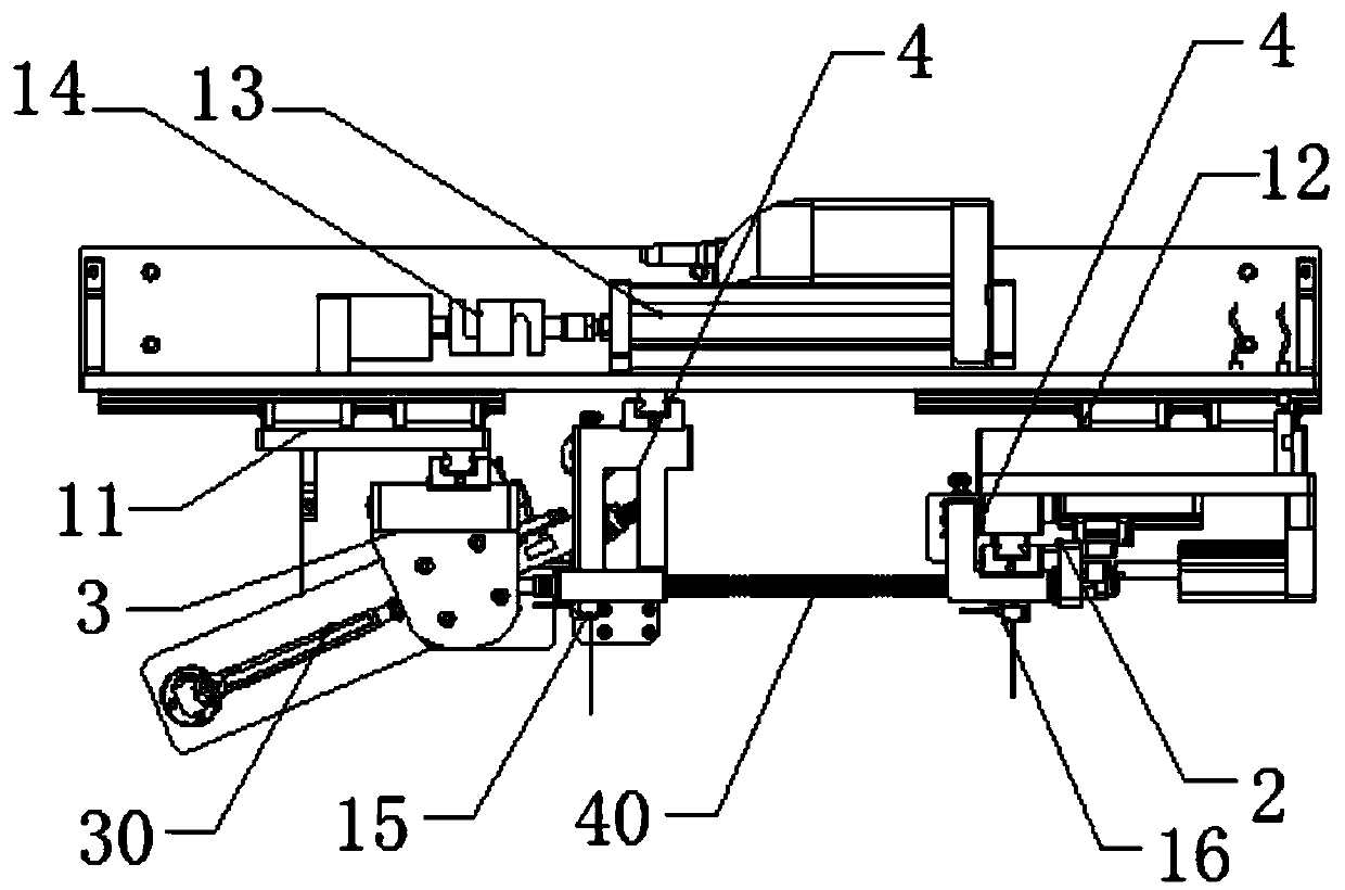 Clutch master cylinder oil pipe pressing and connecting as well as sealing and pull-off test integrated equipment