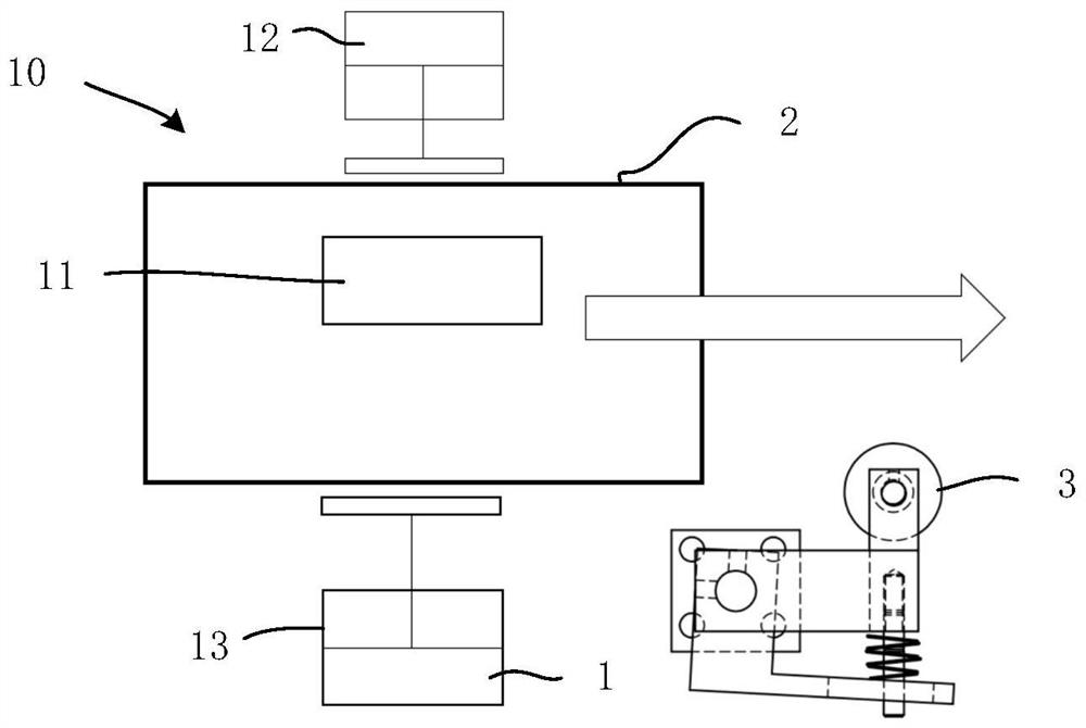 Printing and pasting device and cigarette packaging equipment