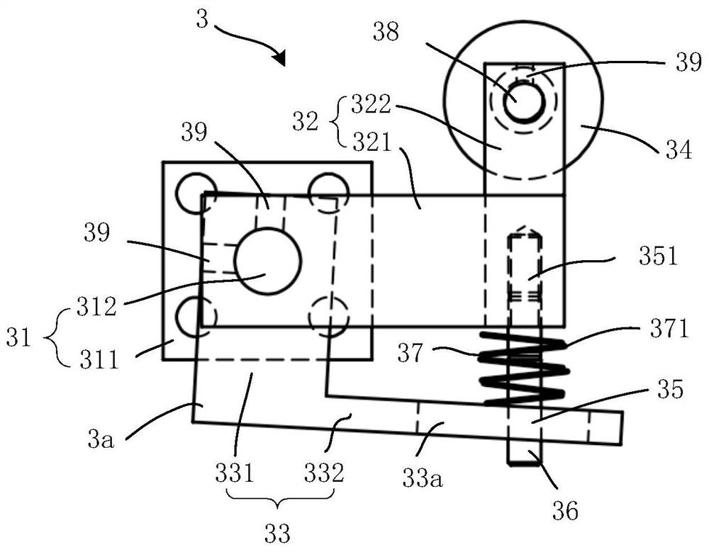 Printing and pasting device and cigarette packaging equipment