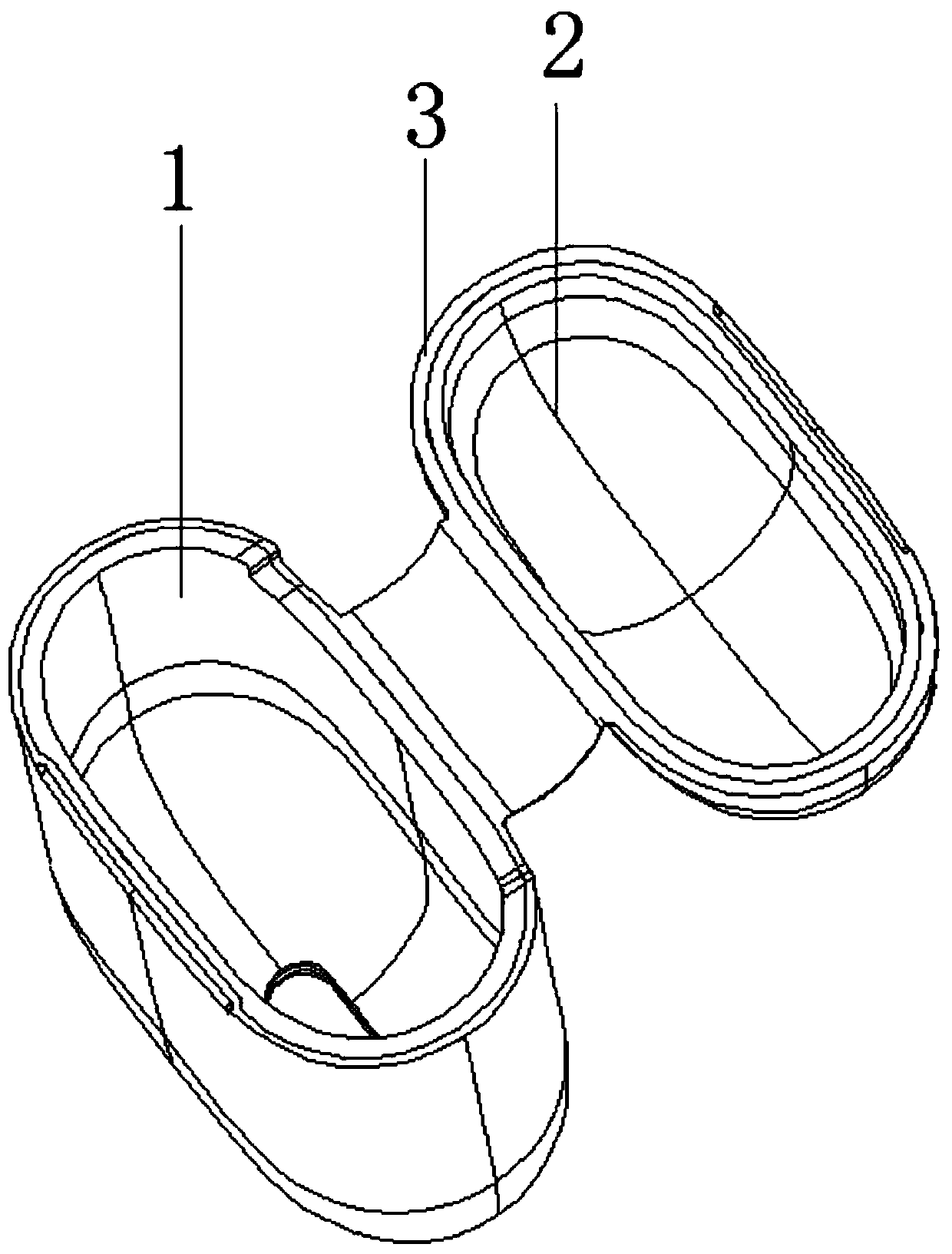 Novel protective sleeve of Bluetooth earphone box