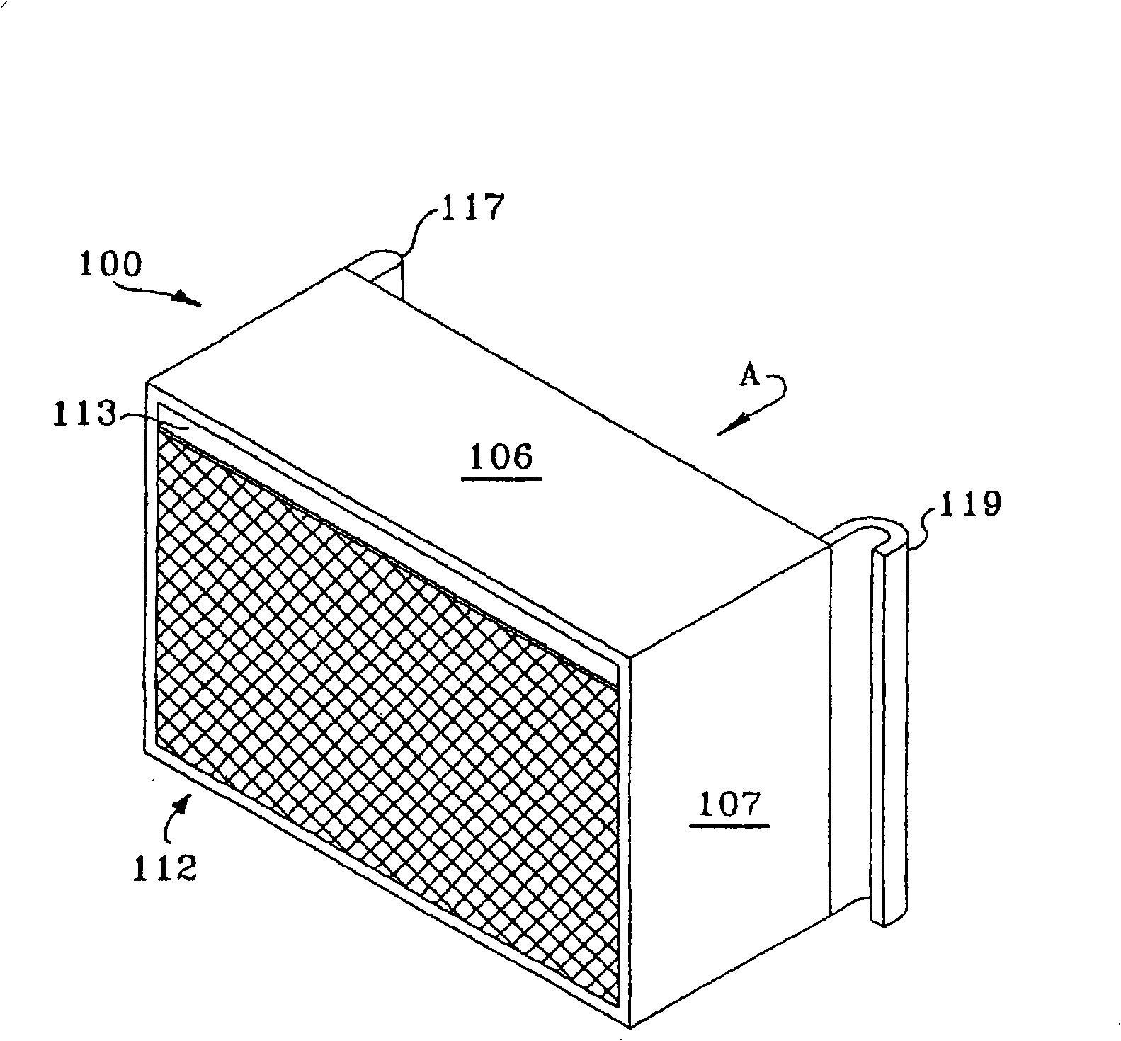 Vane-type demister