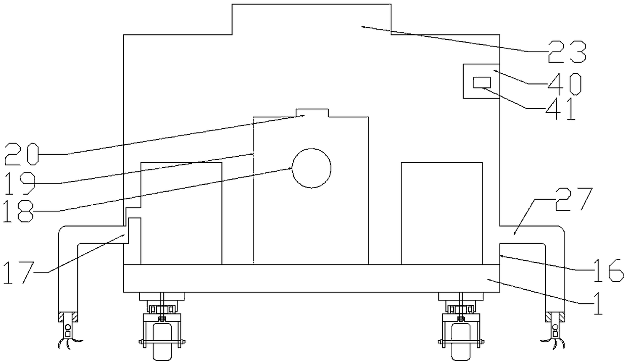 Full-automatic weeding machine