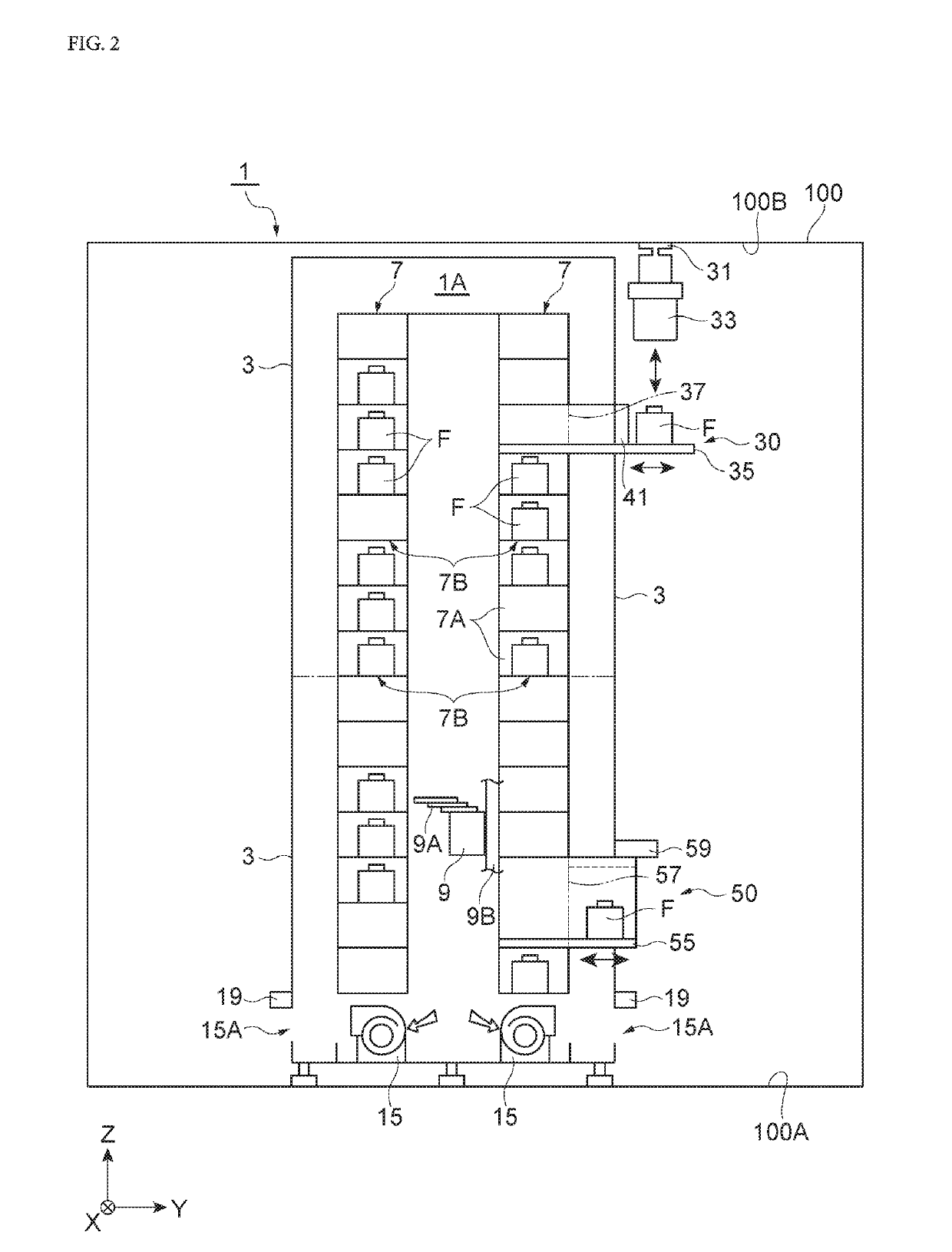 Purge device and method of diffusing gas including purge gas