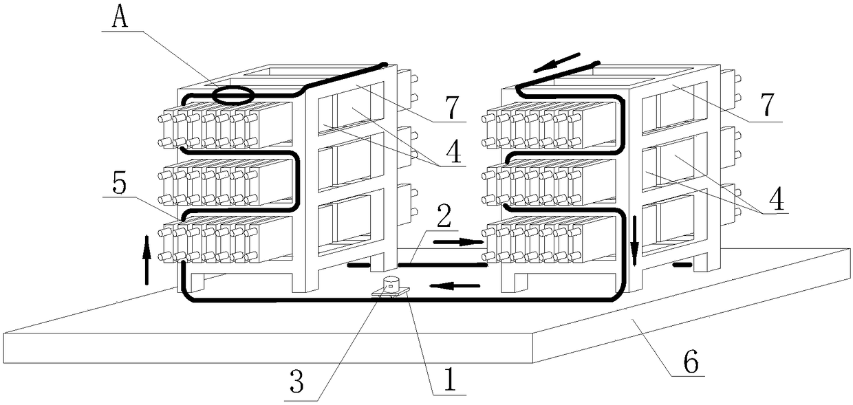 Device for detecting series compensation capacitor bulging deformation