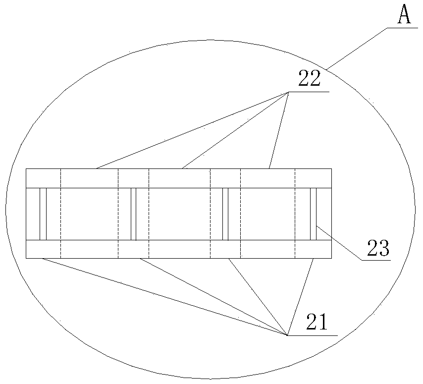 Device for detecting series compensation capacitor bulging deformation